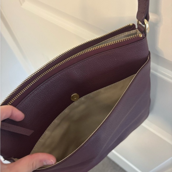 Nordstrom Elegant Burgundy Crossbody Bag - Picture 8 of 9